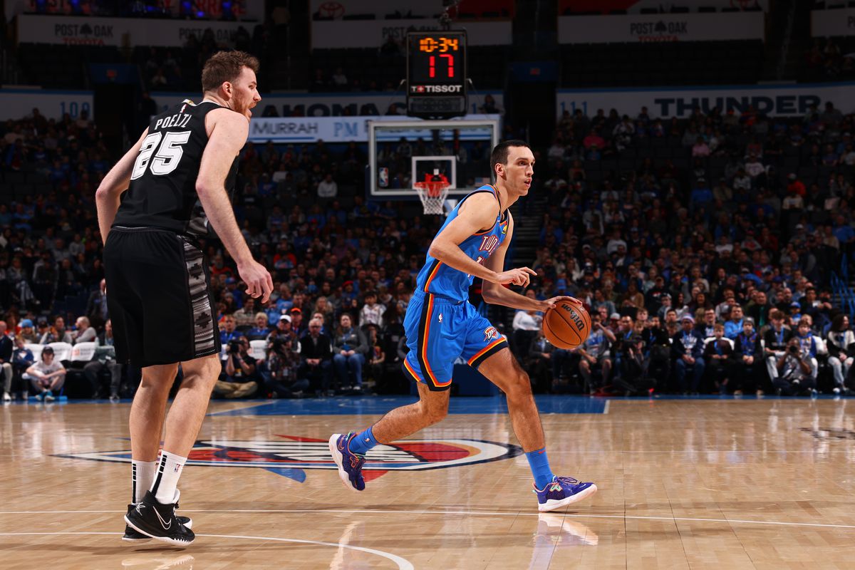 San Antonio Spurs v Oklahoma City Thunder