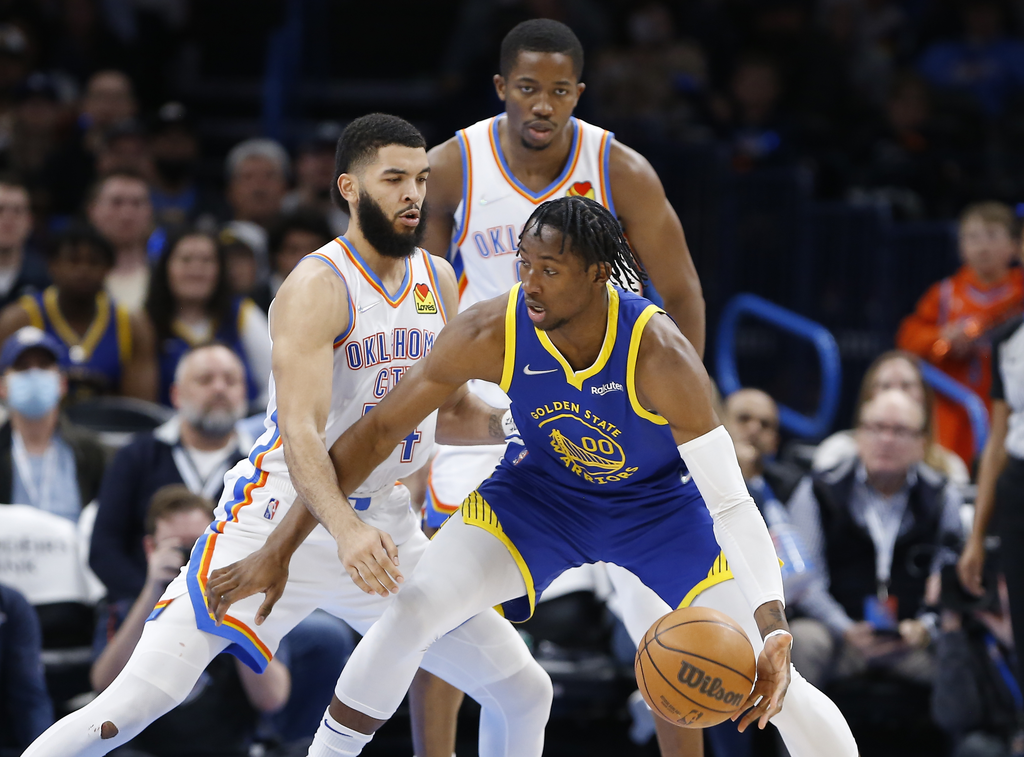 NBA: Golden State Warriors at Oklahoma City Thunder