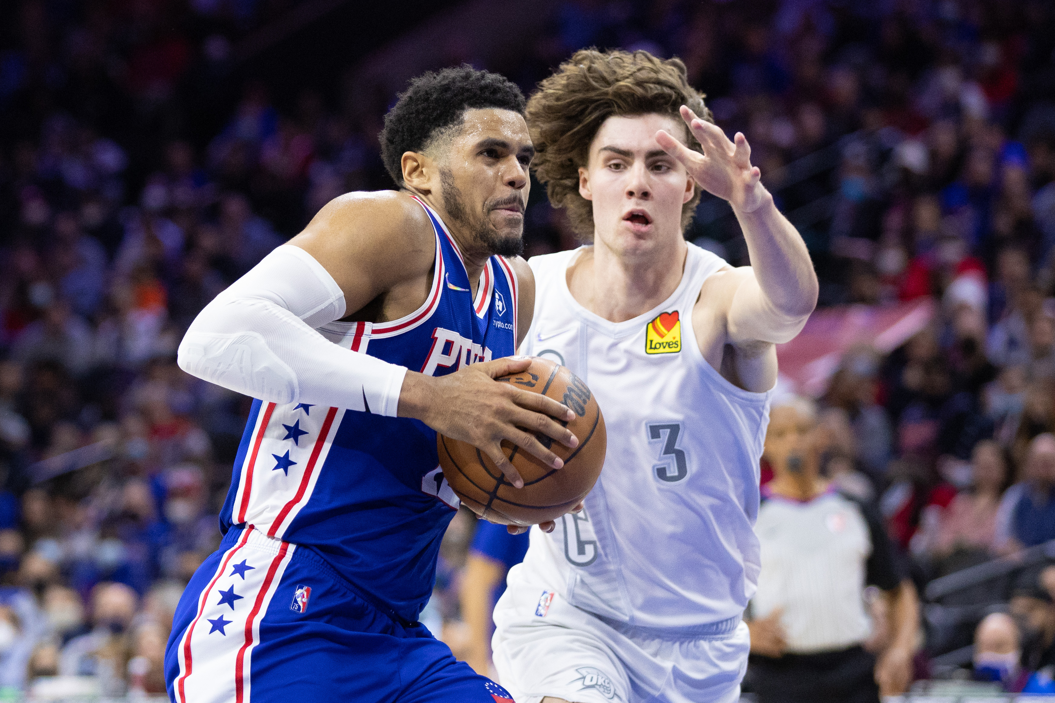 NBA: Oklahoma City Thunder at Philadelphia 76ers