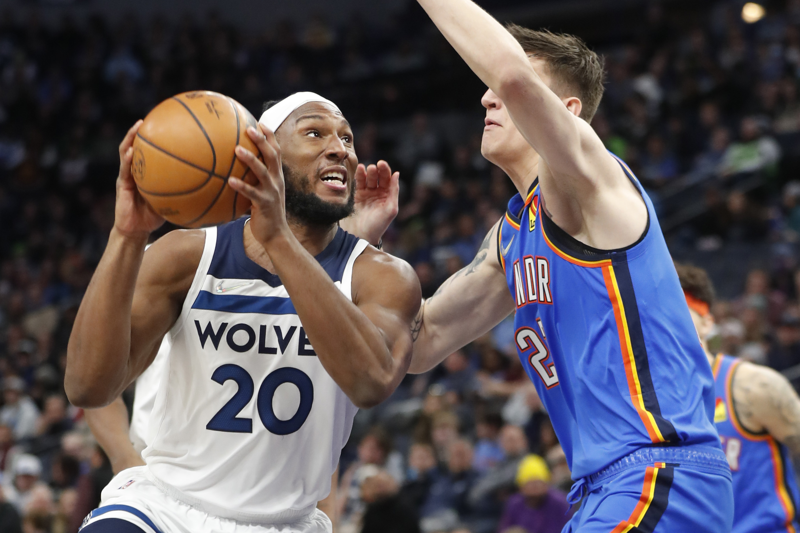 NBA: Oklahoma City Thunder at Minnesota Timberwolves