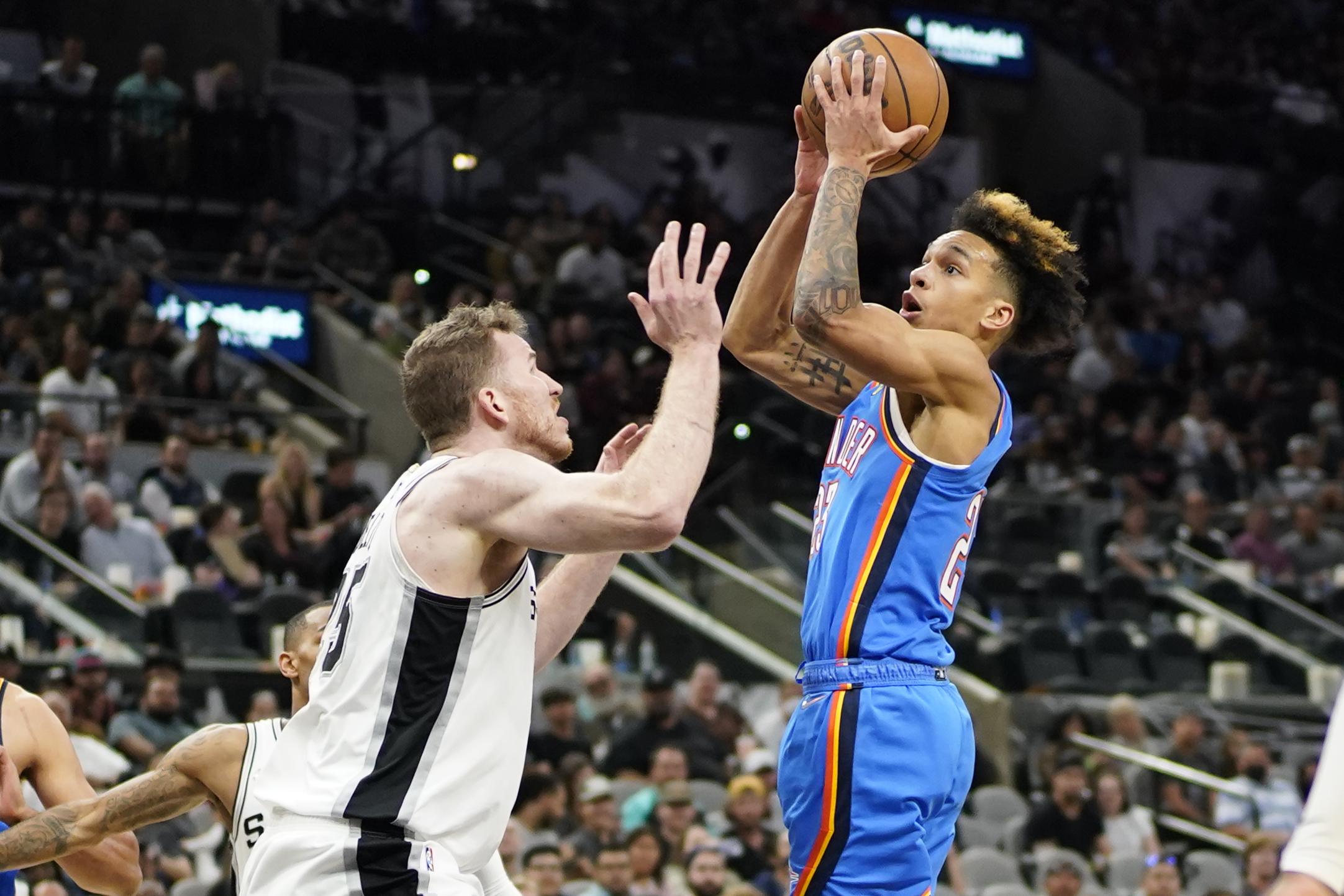 NBA: Oklahoma City Thunder at San Antonio Spurs