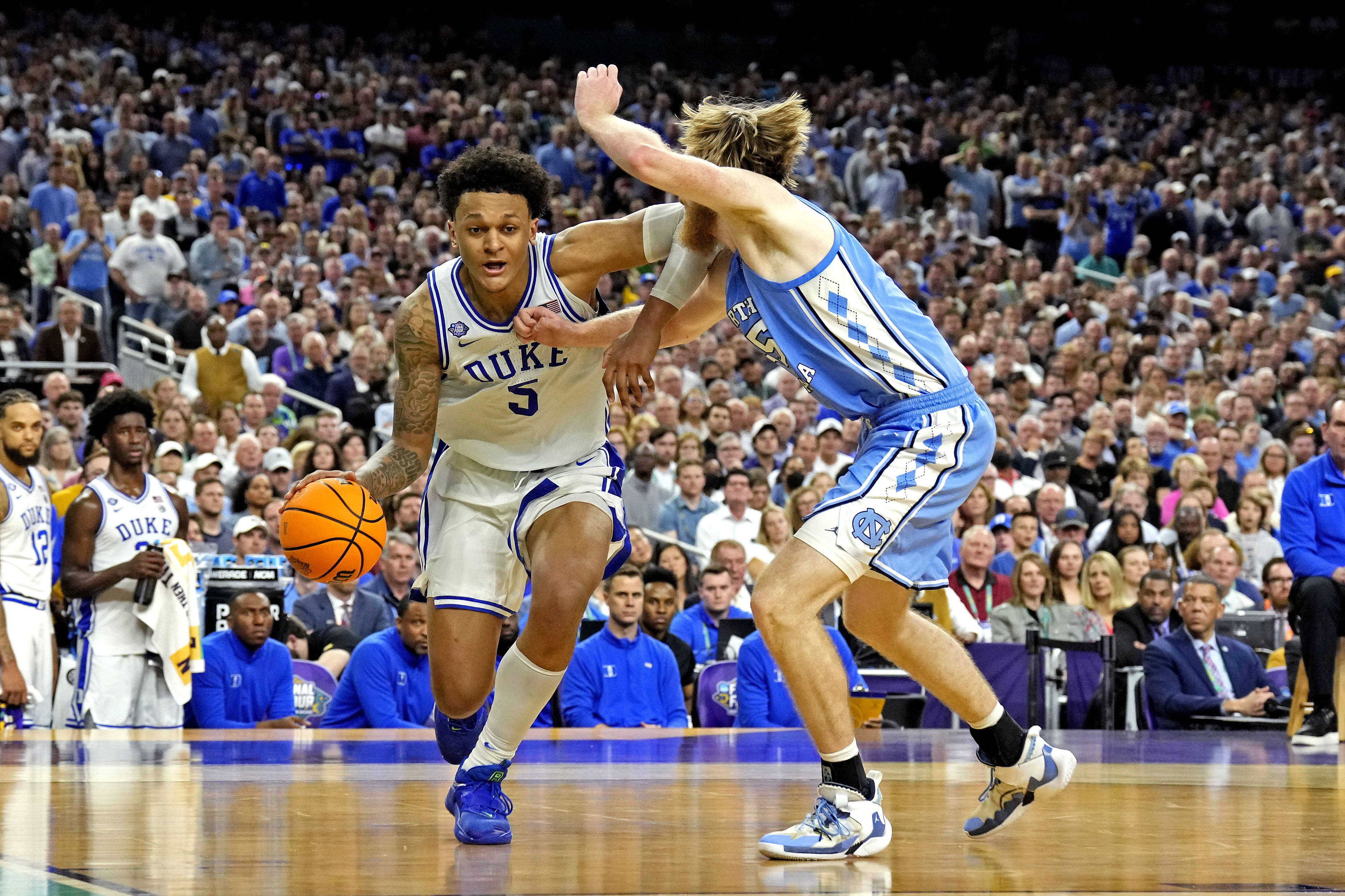 NCAA Basketball: Final Four-Semifinals-North Carolina vs Duke