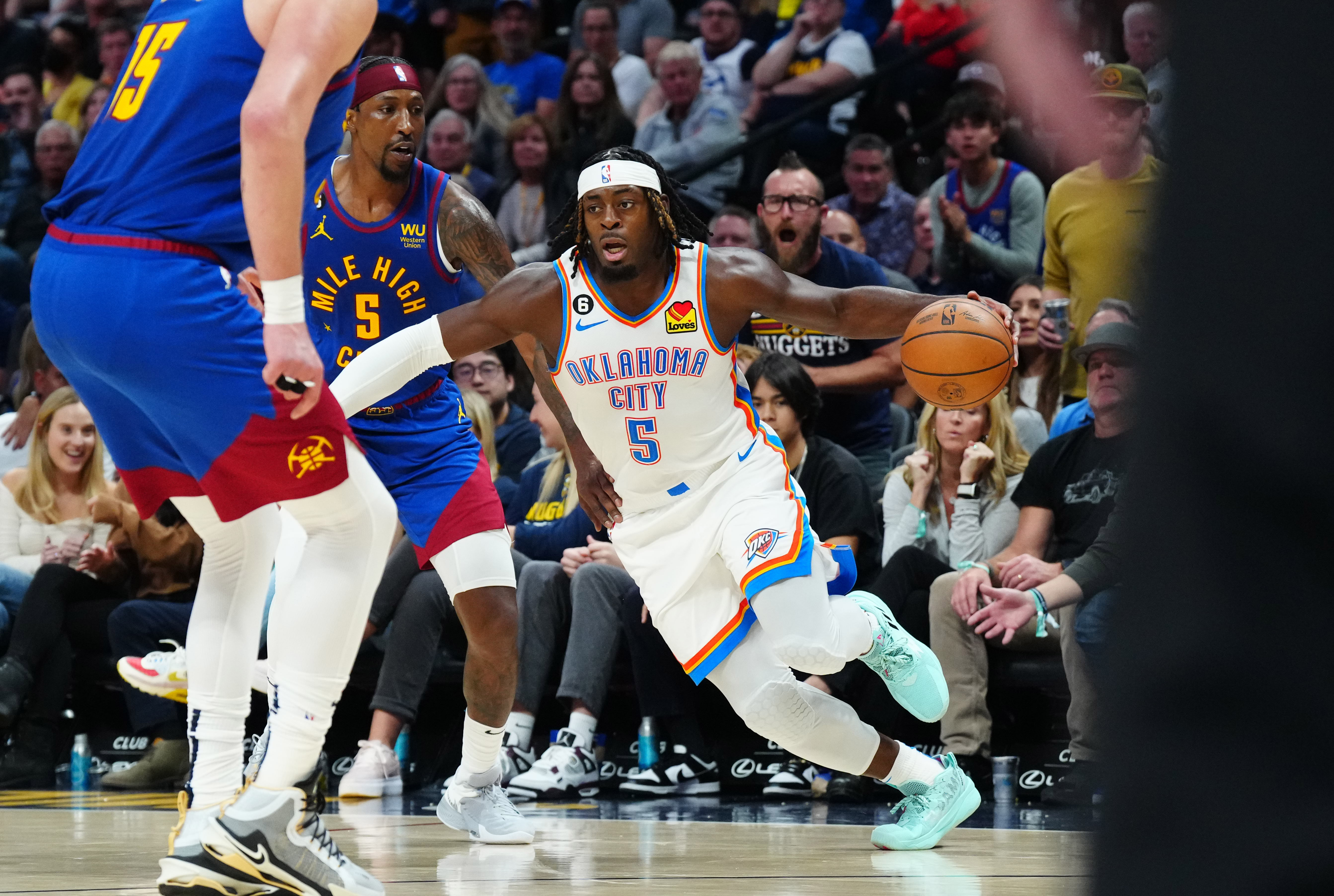 NBA: Oklahoma City Thunder at Denver Nuggets