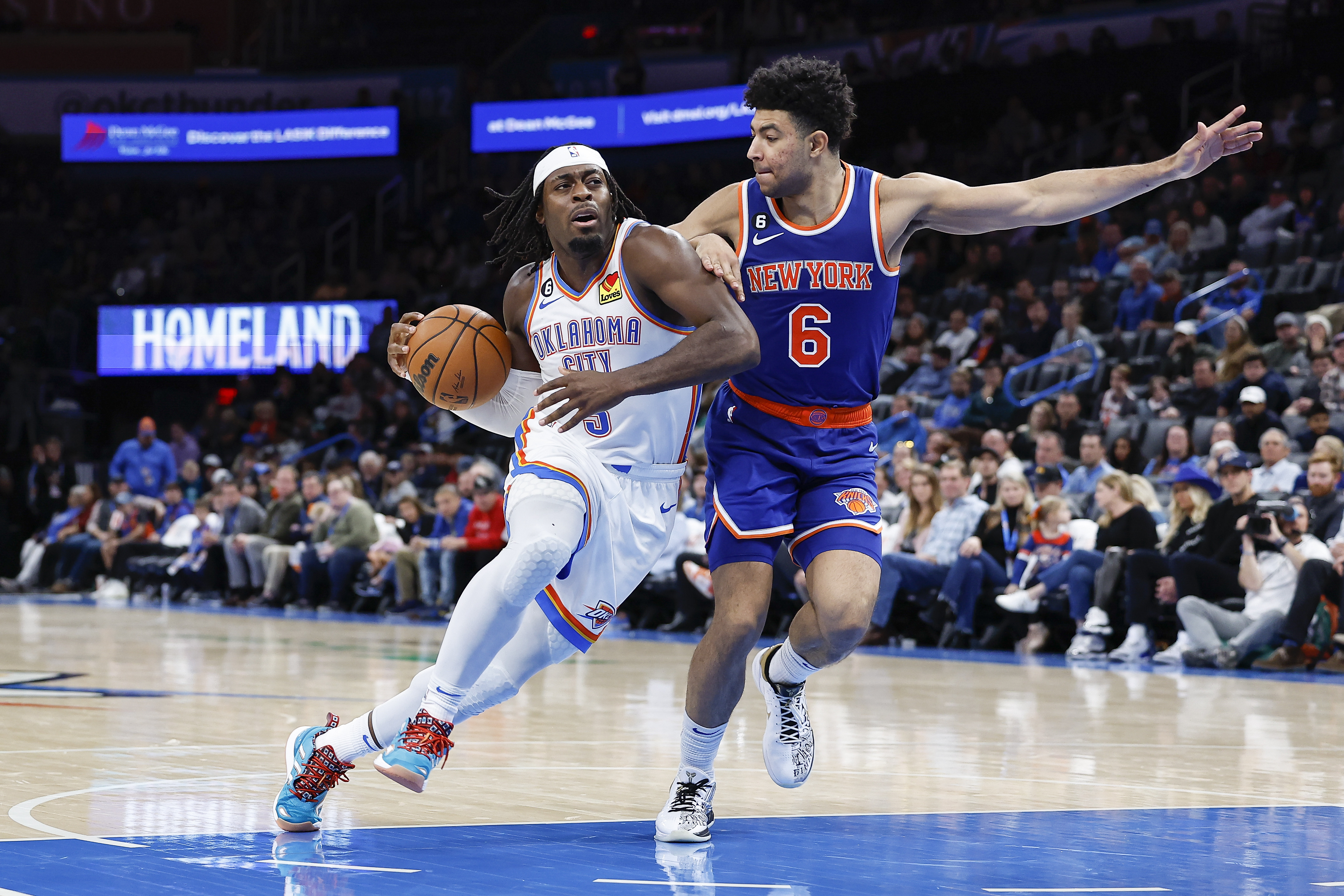 NBA: New York Knicks at Oklahoma City Thunder