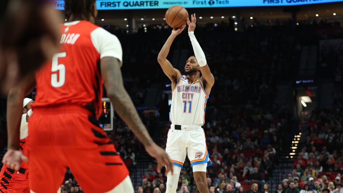 NBA: Oklahoma City Thunder at Portland Trail Blazers